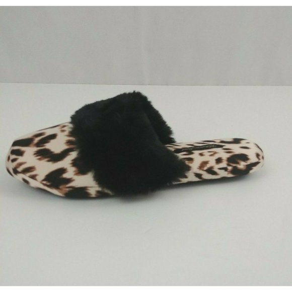 Victoria Secret Champagne Leopard Slippers Size Small 8 Never Worn - Picture 5 of 10